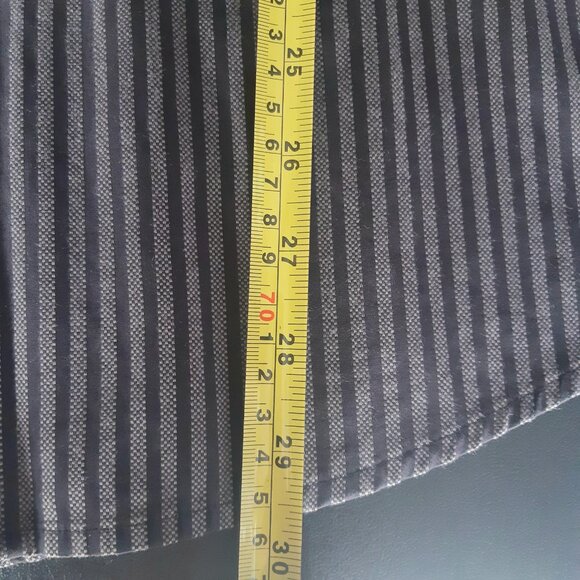 INC International Concepts SZ M Bengal Striped 100% Cotton Men's Button Up Shirt - Picture 15 of 15